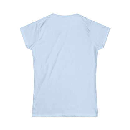 Jesus Loves This Hot Mess - Women's Softstyle Tee — Classic Everyday Women's T-Shirt
