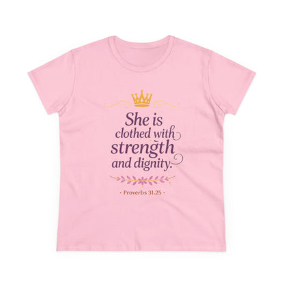 Women's Midweight Cotton Tee