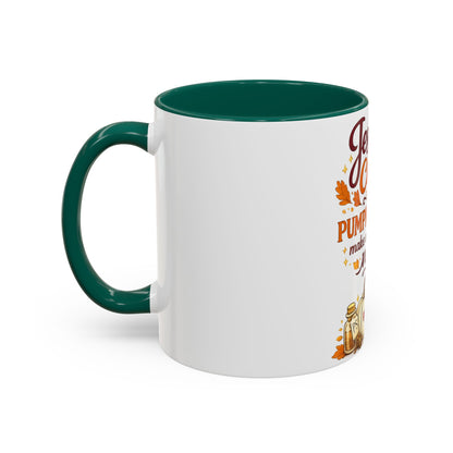 Jesus Christ and Pumpkin Spice Mug — Fall Christian Coffee Cup (11oz/15oz)