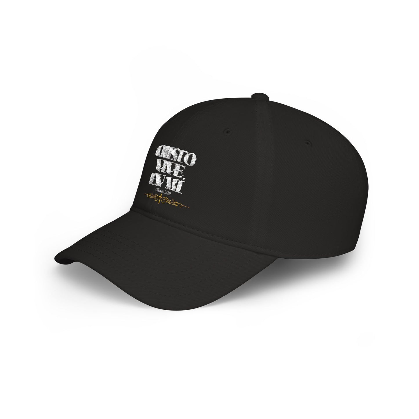 Cristo Vive En Mi Baseball Cap — Spanish Christian Faith Hat