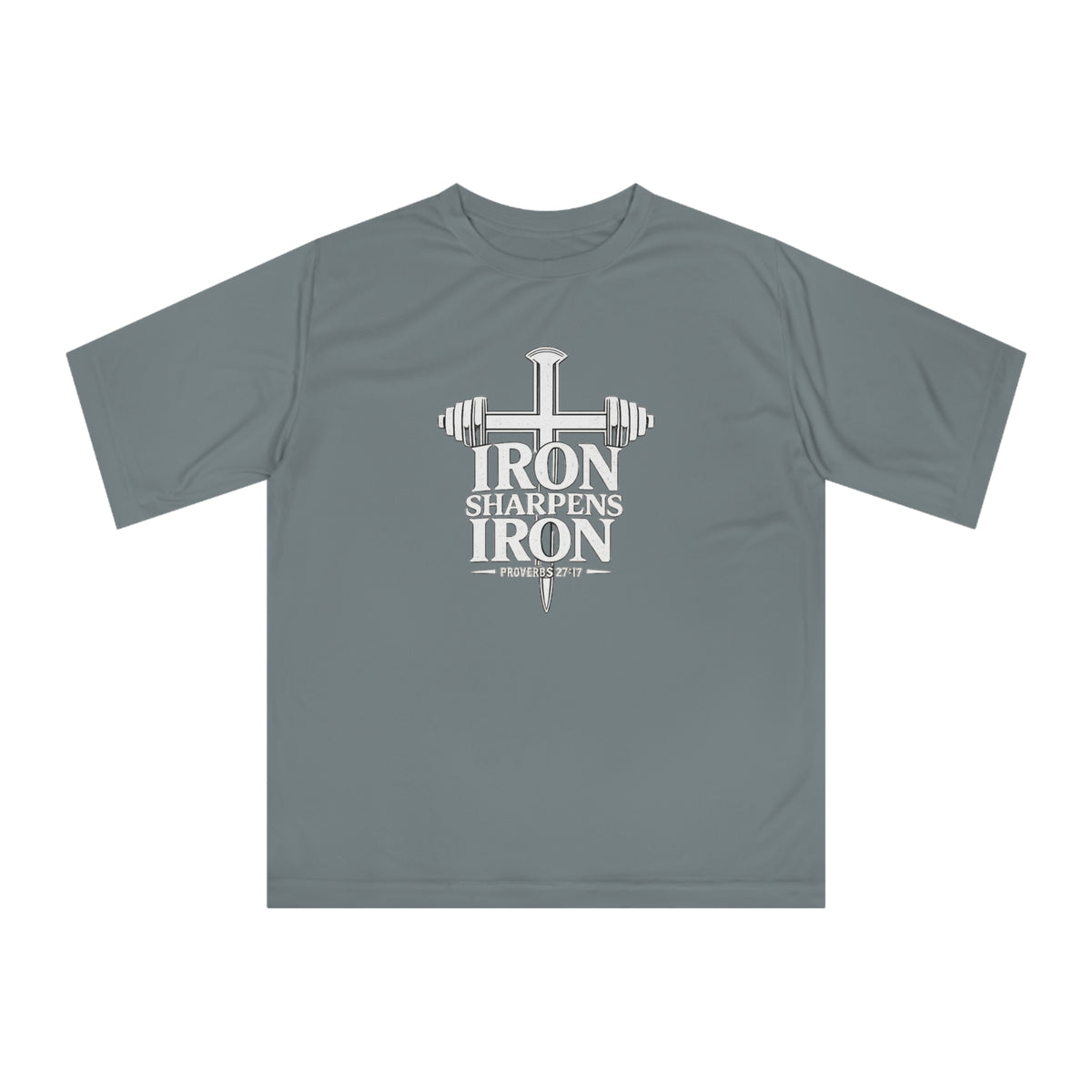 Unisex Iron Sharpens Iron Zone Performance T-shirt