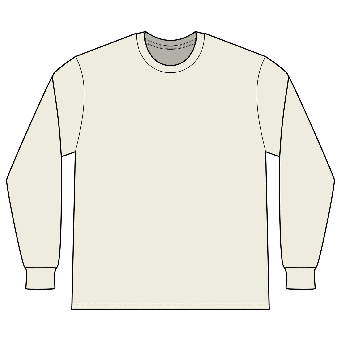 Unisex Cotton Long Sleeve T-Shirt