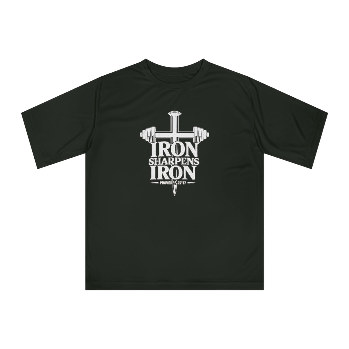 Unisex Iron Sharpens Iron Zone Performance T-shirt