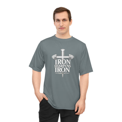 Unisex Iron Sharpens Iron Zone Performance T-shirt