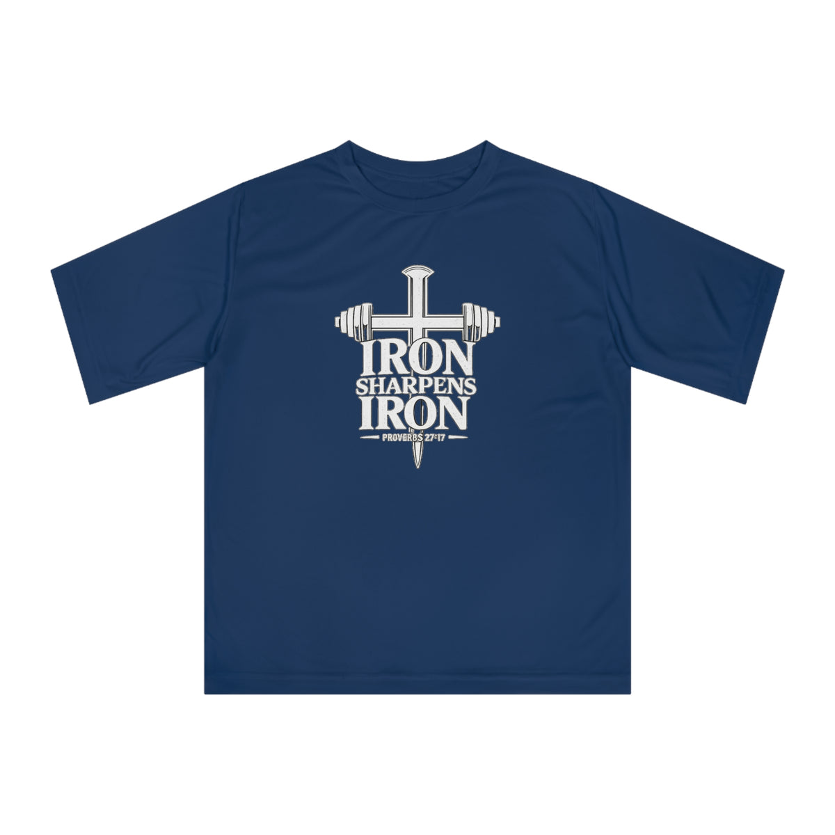Unisex Iron Sharpens Iron Zone Performance T-shirt