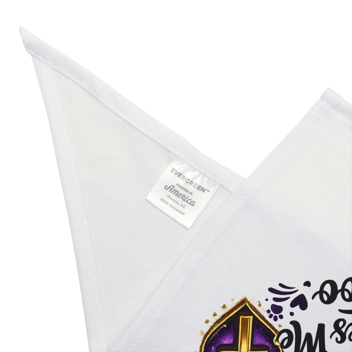 Jesus Loves Me Too Pet Bandana