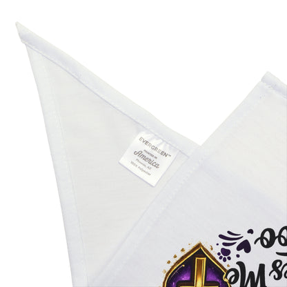 Jesus Loves Me Too Pet Bandana