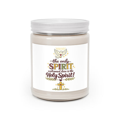 Scented Soy Candles with White Lid, 9oz