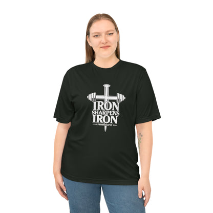 Unisex Iron Sharpens Iron Zone Performance T-shirt