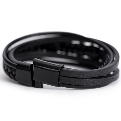 Men's Cross Bracelet – Grandpa - A Gift of Faith, Strength & Leadership  A meaningful reminder of the man God has called him to be.