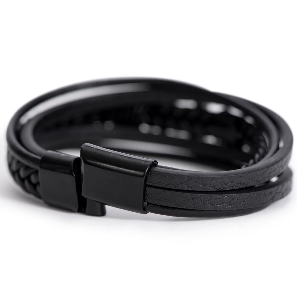 Men's Cross Bracelet – Husband - A Gift of Faith, Strength & Leadership  A meaningful reminder of the man God has called him to be.